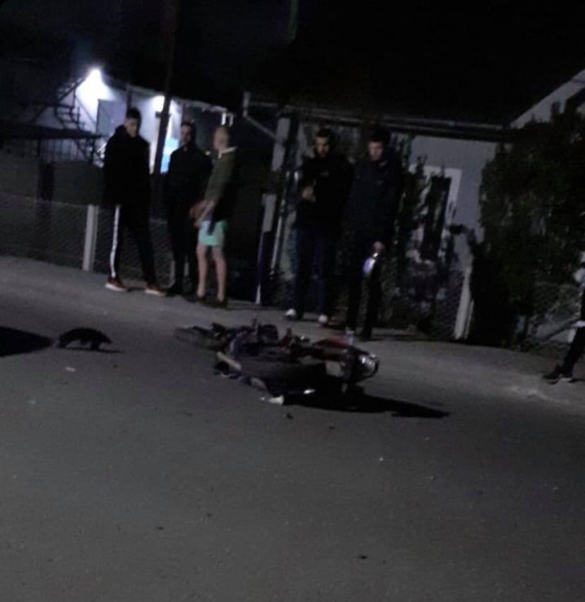 Ввечері на Прикарпатті сталась чергова ДТП, внаслідок якої постраждав мотоцикліст ФОТОФАКТ