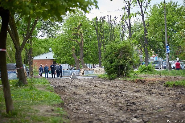 У Франківську на Мазепи облаштують сквер