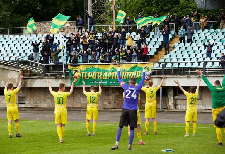 На матч «Прикарпаття» - «Волинь» вхід буде вільний