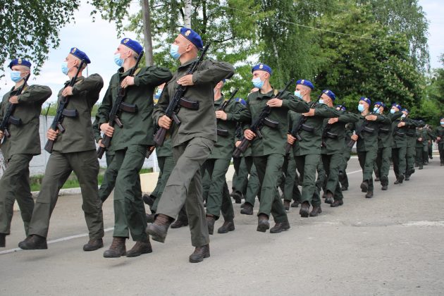 В Івано-Франківська понад пів сотні нацгвардійців урочисто склали присягу ФОТО та ВІДЕО