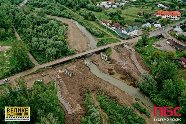 У селі Рожнів взялися за міст, будівництво якого стартувало ще у 2008 році