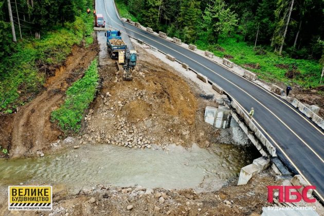 Неподалік Ворохти стартувало будівництво нового мосту