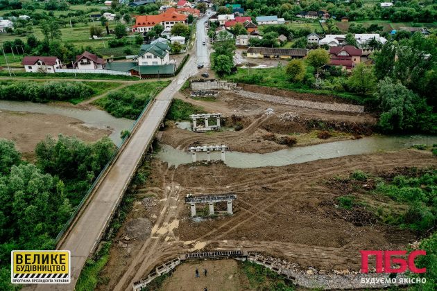 У селі Рожнів взялися за міст, будівництво якого стартувало ще у 2008 році