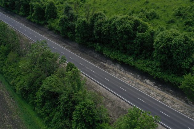 На Рогатинщині ремонтують дорогу міжнародного значення ФОТО