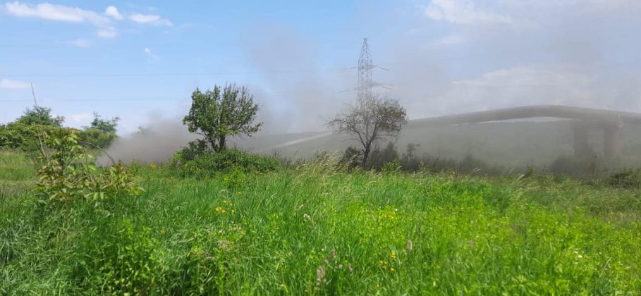 В селі поблизу Івано-Франківська трапилася масштабна аварія на газопроводі ФОТО