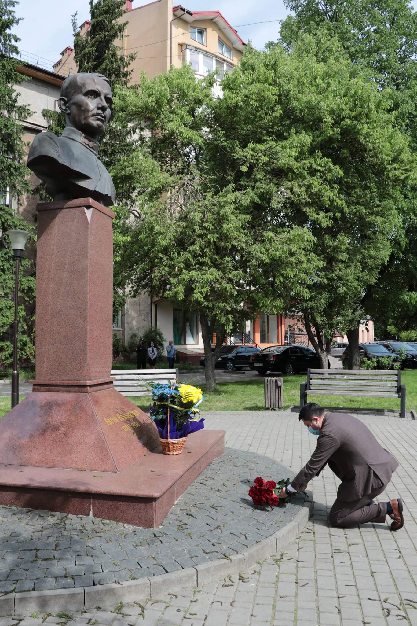 Голова ОДА Андрій Бойчук вшанував пам'ять Євгена Коновальця