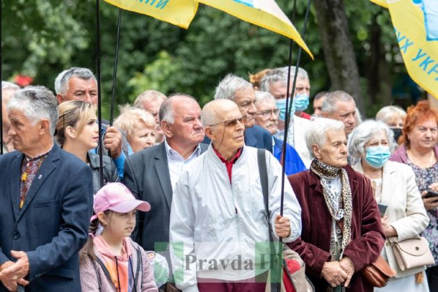 У Франківську відзначили 130-річчя Євгена Коновальця ФОТОРЕПОРТАЖ