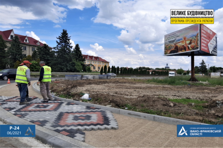 На Прикарпатті завершується поточний ремонт автодороги Р-24 ФОТО