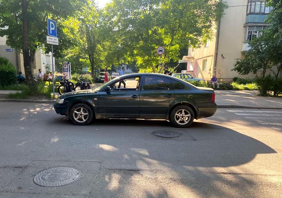 Горе-водій, який на переході у Франківську збив дитину, керував авто "під кайфом" ФОТО