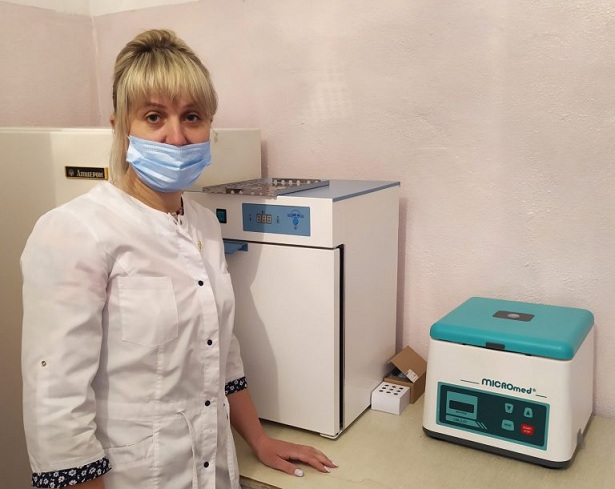 Новий кабінет лабораторної діагностики запрацював у Надвірній