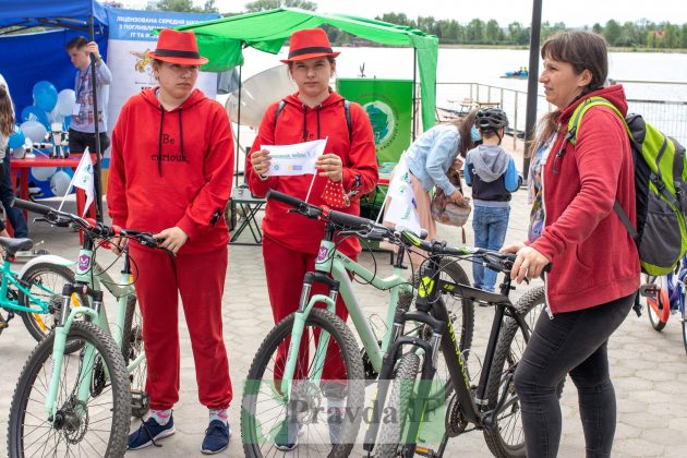 Долучилися дорослі і діти: у Франківську відбувся велопробіг ФОТОРЕПОРТАЖ