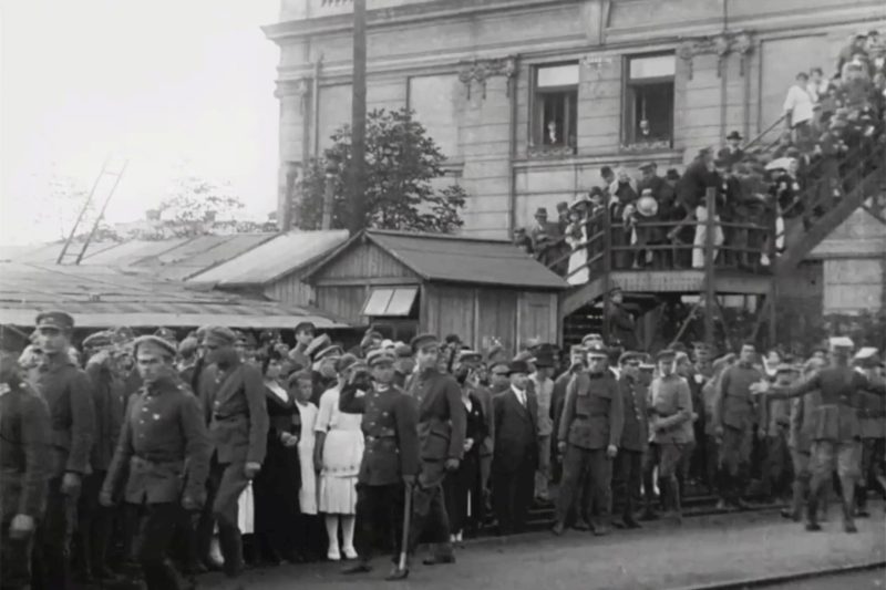 “Нацисти у Станиславові”: унікальна кінохроніка ВІДЕО