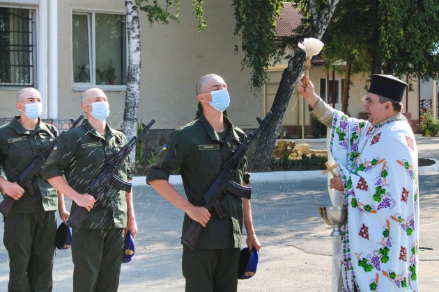 В Івано-Франківську декілька десятків молодих нацгвардійців склали присягу на вірність українському народові ФОТОРЕПОРТАЖ