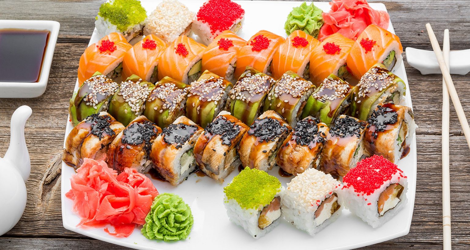 Обзор заведений с быстрой доставкой суши в г. Мелитополь