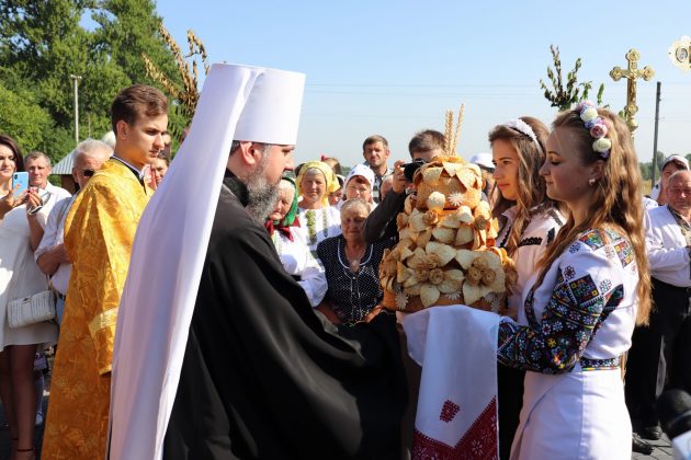 Митрополит Епіфаній освятив новозбудований храм на Коломийщині ФОТО