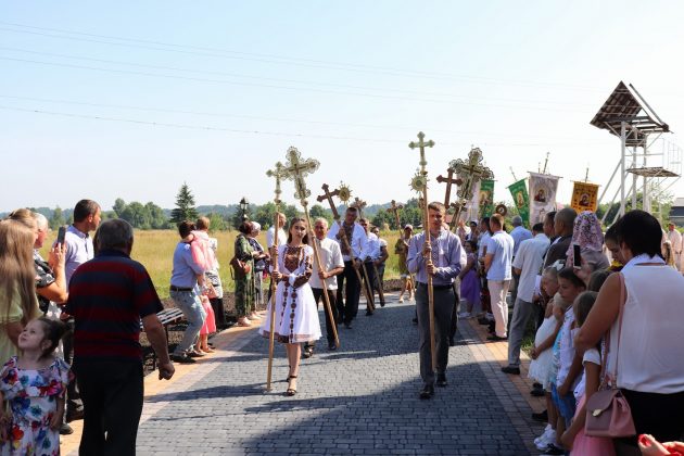 Митрополит Епіфаній освятив новозбудований храм на Коломийщині ФОТО