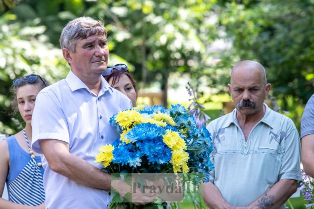У Франківську вшанували пам'ять загиблого офіцера Юрія Барана ФОТОРЕПОРТАЖ