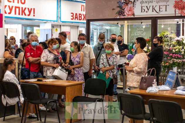 У Івано-Франківську відкрився ще один центр вакцинації від COVID-19. Фото