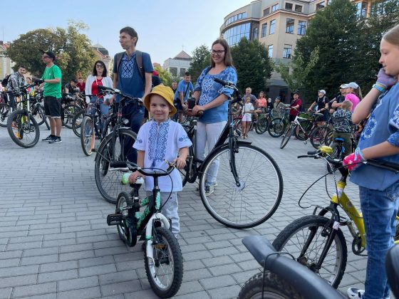 У Франківську стартував велопробіг ФОТОРЕПОРТАЖ