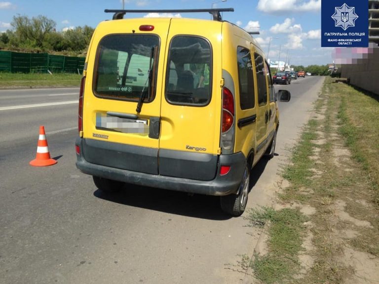 У Франківську спіймали водія, який будучи "під мухою", вчинив ДТП і втік ФОТО