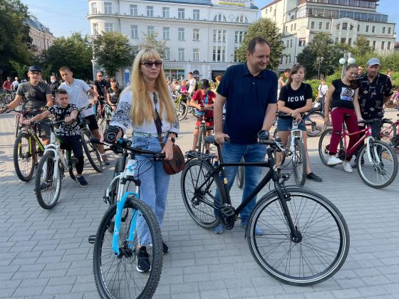 У Франківську стартував велопробіг ФОТОРЕПОРТАЖ