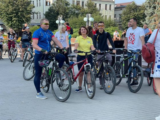 У Франківську стартував велопробіг ФОТОРЕПОРТАЖ