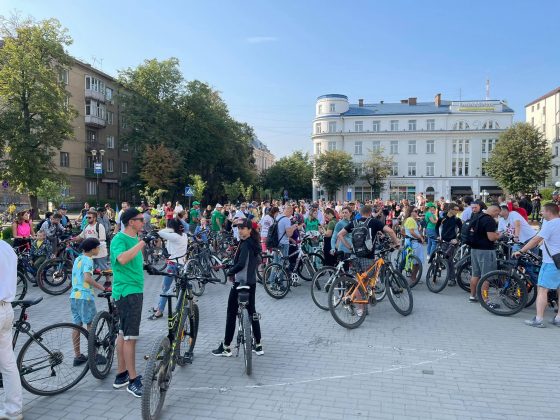 У Франківську стартував велопробіг ФОТОРЕПОРТАЖ