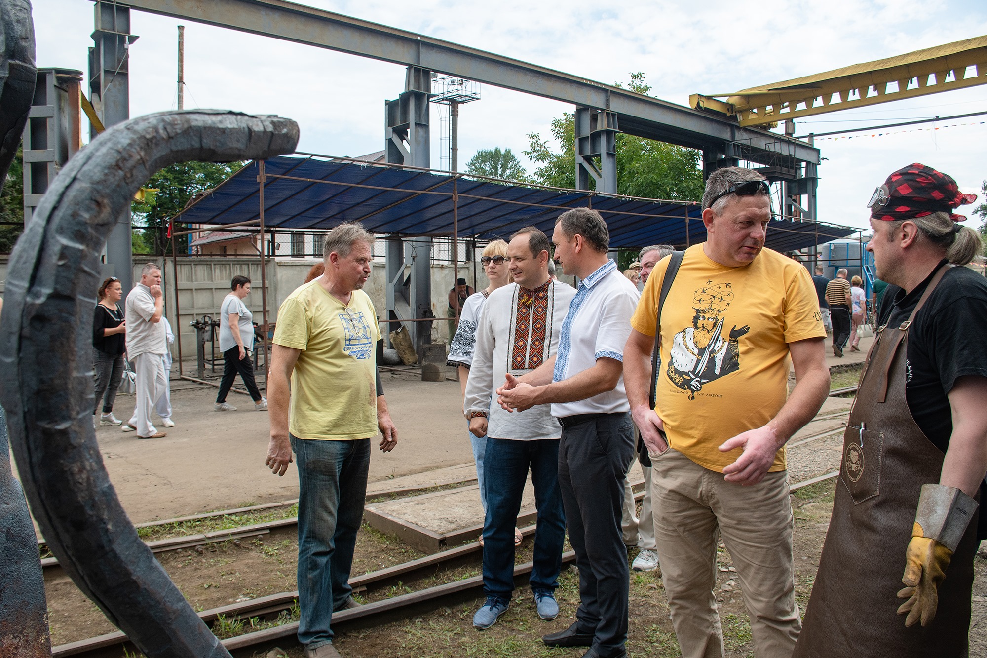 На ЛРЗ-Фесті ковалі підготували для франківців новий подарунок ФОТО