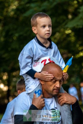 У центрі Франківська відбувся патріотичний забіг у пам'ять загиблих воїнів ФОТОРЕПОРТАЖ