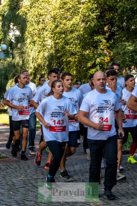 У центрі Франківська відбувся патріотичний забіг у пам'ять загиблих воїнів ФОТОРЕПОРТАЖ