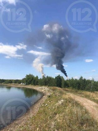 На одному із заводів Калуша трапилася масштабна пожежа ФОТО та ВІДЕО
