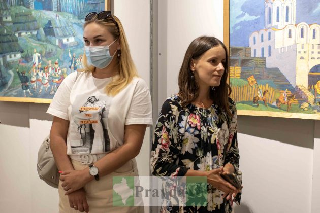 У Франківську відкрилася виставка творів Георгія та Данила Нарбутів ФОТОРЕПОРТАЖ