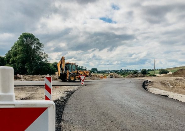 Неподалік міста Рогатина побудували нову кільцеву розв’язку ФОТО