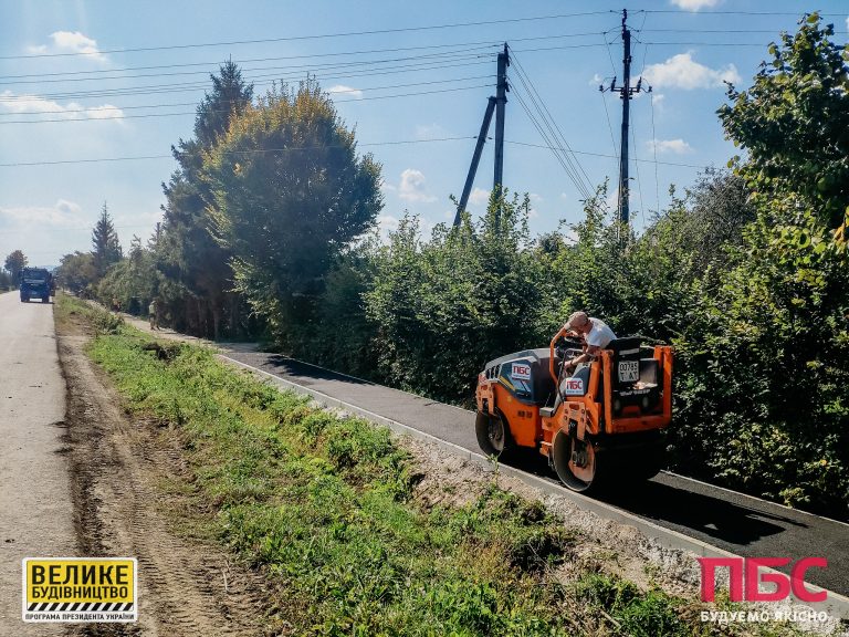 На дорозі Р-24 Татарів – Кам’янець-Подільський побільшає пішохідних доріжок