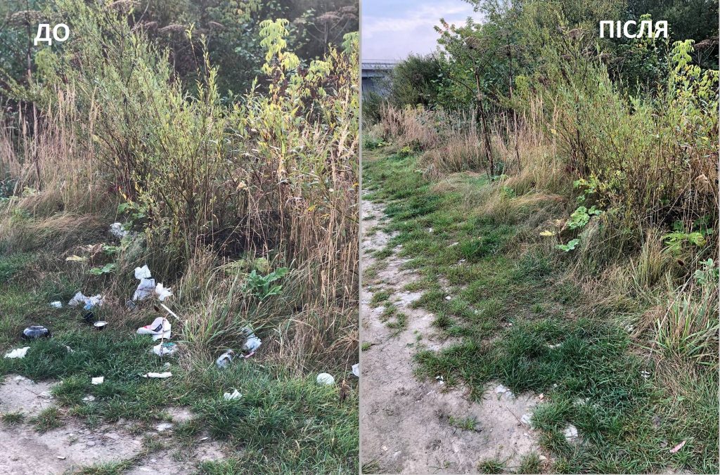 Активісти зібрали понад 40 мішків сміття на берегах Бистриці Солотвинської ФОТО