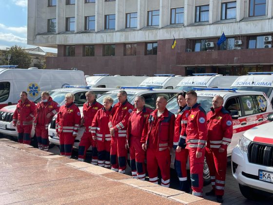 Прикарпаття отримало 29 нових автомобілів швидкої медичної допомоги ФОТО