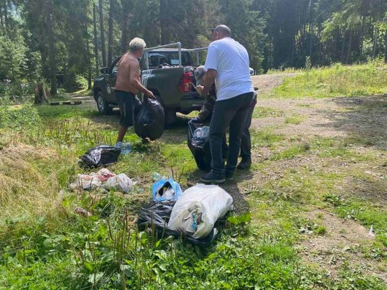 На Франківщині провели благоустрій довкола знаменитого водоспаду Гук ФОТОРЕПОРТАЖ