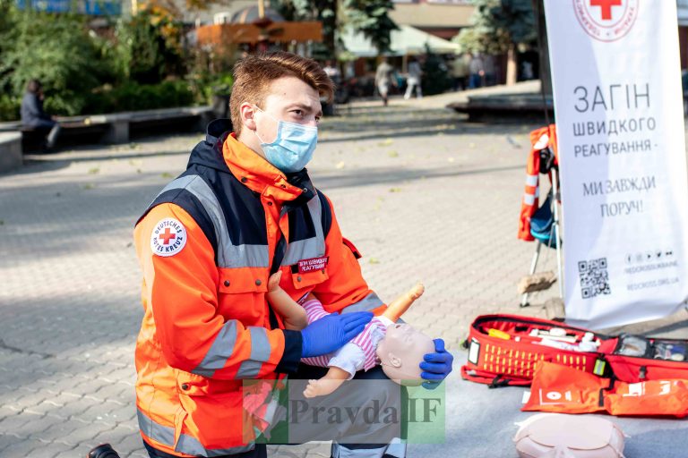 У Франківську провели акцію з нагоди Всесвітнього дня серця ФОТОРЕПОРТАЖ