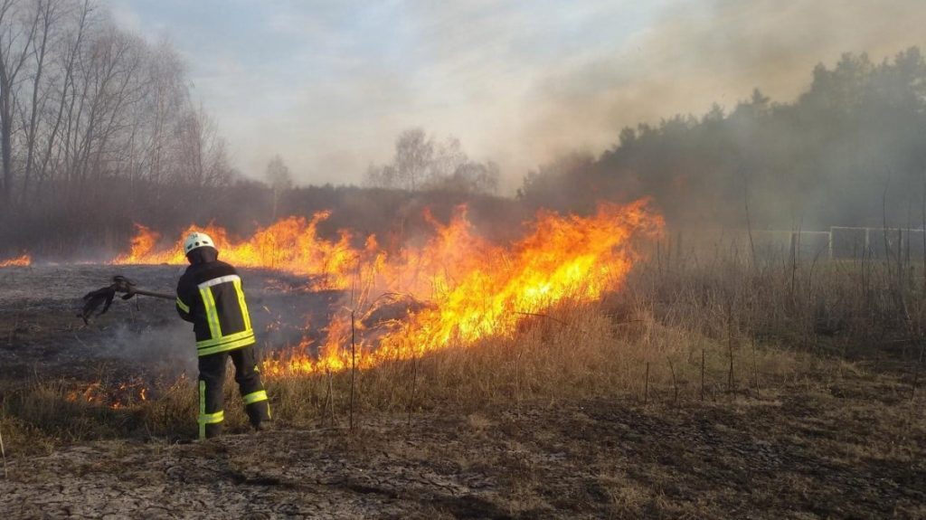 За минулу добу на Прикарпатті трапилося 36 пожеж