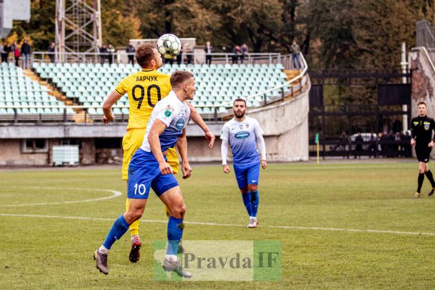 Футболісти "Прикарпаття" вдома зіграли в нульову нічию з "Агробізнесом" ФОТОРЕПОРТАЖ