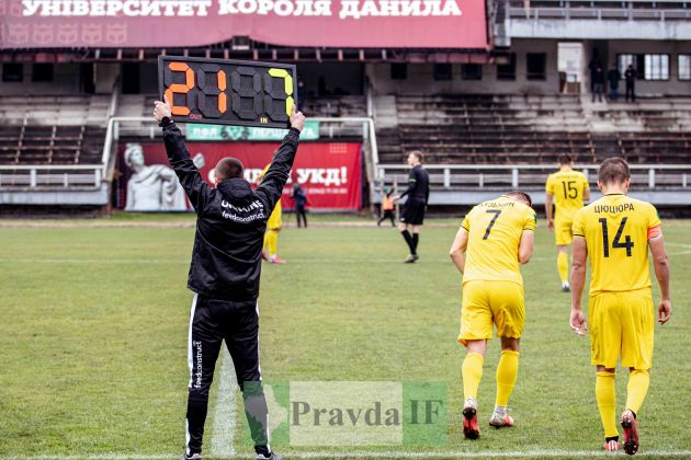 Футболісти "Прикарпаття" вдома зіграли в нульову нічию з "Агробізнесом" ФОТОРЕПОРТАЖ