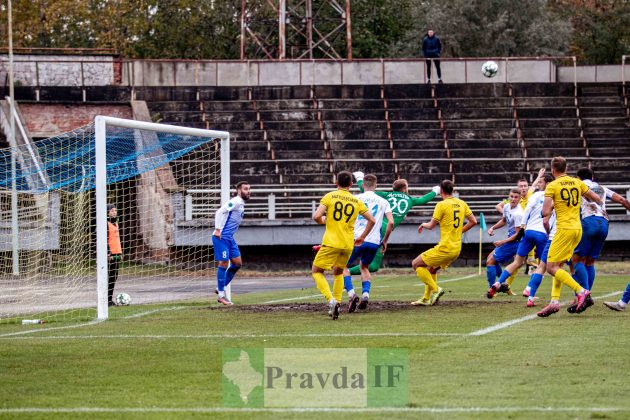 Футболісти "Прикарпаття" вдома зіграли в нульову нічию з "Агробізнесом" ФОТОРЕПОРТАЖ