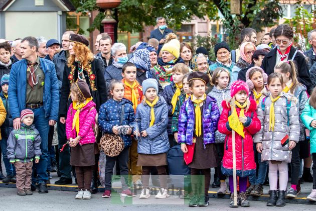 Урочиста хода, Молебень та святковий концерт: У Франківську відзначили День захисника України ФОТОРЕПОРТАЖ