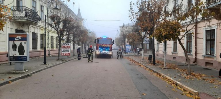 В Коломиї горів кінотеатр