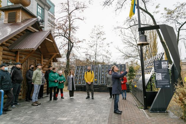 Пам’ять про Героя Небесної Сотні із Франківщини вшанували у столиці ФОТО та ВІДЕО