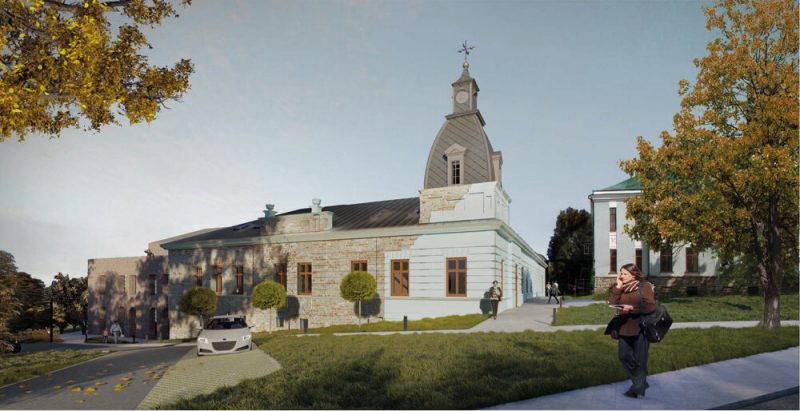 Який вигляд матиме міська Ратуша Калуша після реставрації ФОТО