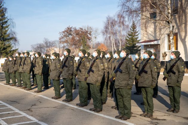 В Івано-Франківську новобранці Національної гвардії склали присягу ФОТО