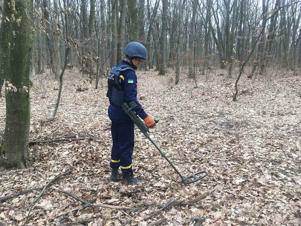 На Франківщині у лісі виявили ручну гранату