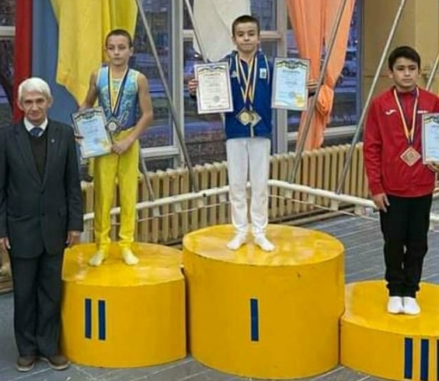 Юний франківець виборов «срібло» на чемпіонаті України з гімнастики