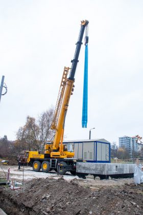 У Франківську активно будують нову тролейбусну лінію ФОТО